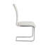 Chaise d'appoint rembourrée en similicuir H 18,5 po Haugen-31381536-40759746-119009919