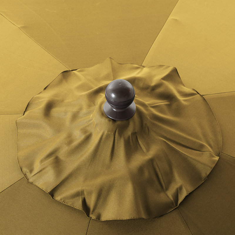 Parasol de marché 11,5 pi x 11,5 pi Lanz, Kaki