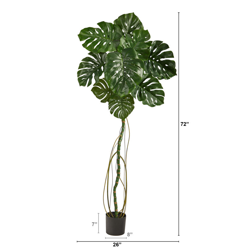 Tree in Pot Liner, 72" H x 26" W x 26" D