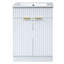 Meuble-lavabo moderne de 24 po