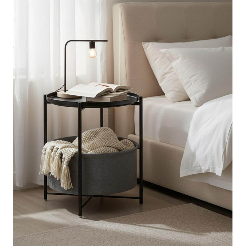 End Table, Black