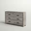 Commode double 6 tiroirs Decker