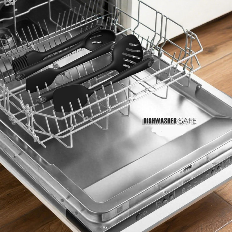 Ensemble d'ustensiles de cuisine en silicone 12 pièces
