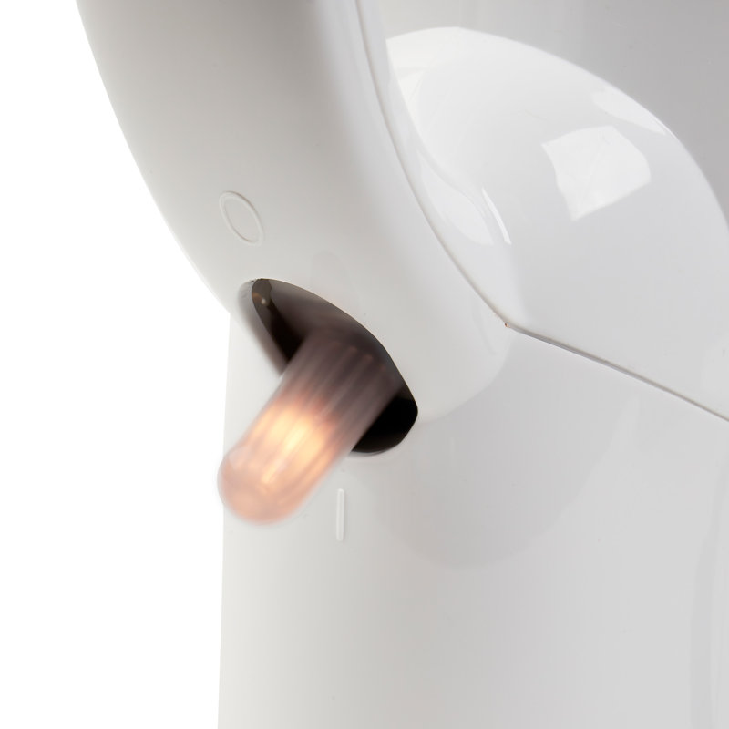 PIFCO Essentials 1.7L Plastic Electric Kettle, White