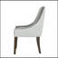 Chaise rembourrée Jackson - Fumée