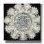  «Abstract Rosette 4» par Chariklia Zarris, art mural sur toile, 26 po x 26 po