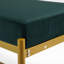 Banc long rembourré vert-1781646500