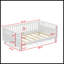 Lit plateforme simple en bois