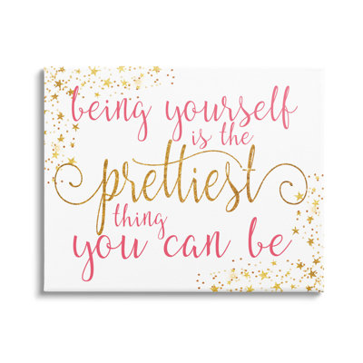 «Being Yourself Is Prettiest Expression Art» par Alli Rogosich