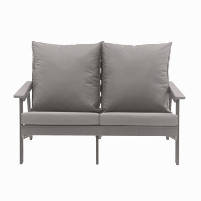 Patio Sofa Outdoor Loveseat Sofa 2-Seater