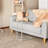 C-SHAPED TABLE, TV TRAY SET 2-PIECE SET