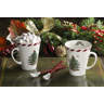 Spode Christmas Tree Peppermint Dessert Tray - Distinctive Decor