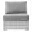 Convene Outdoor Patio Armless Chair-1126781694