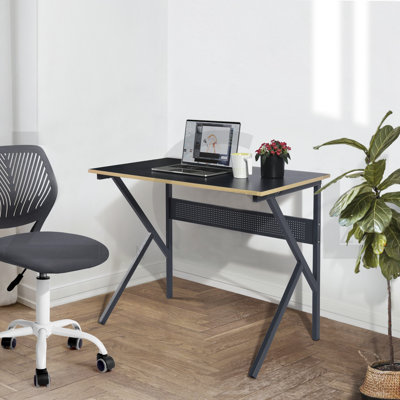 Metal Base Computer Desk
