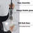 50 '' H Single Dimmable Modern Glass Pendant 