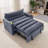 56"&36"Wavy Cloud Convertible Sofa Bed&Sleeper Chair – 3-in-1 with Adjustable Backrest-1437470214-1437554618