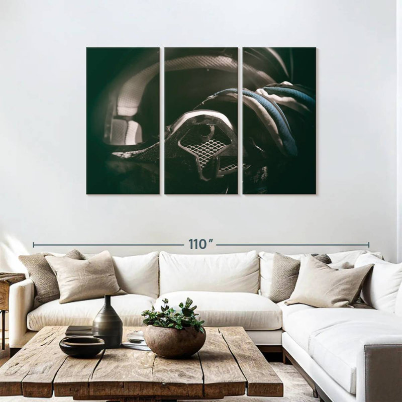 Dirt Bike Gear, 48" H x 74" W