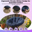Fauteuil ergonomique Papasan en osier avec coussin épais, pivotant à 360 °, pour une utilisation à l'extérieur-1484342162