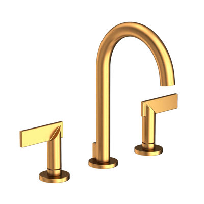 Priya Widespread Bathroom Faucet with Drain Assembly