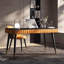 Bureau moderne et simple en tôle de roche avec tiroirs-2028927794