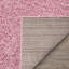 Tapis d'intérieur tissé à la main rose Baldev-716963478