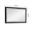 Miroir de salle de bain 40 po x 24 po à DEL avec cadre en aluminium, miroir de meuble-lavabo mural, anti-buée, mémoire, 3 couleurs, réglable en continu