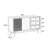 Nordic multifunction home sideboard cabinet