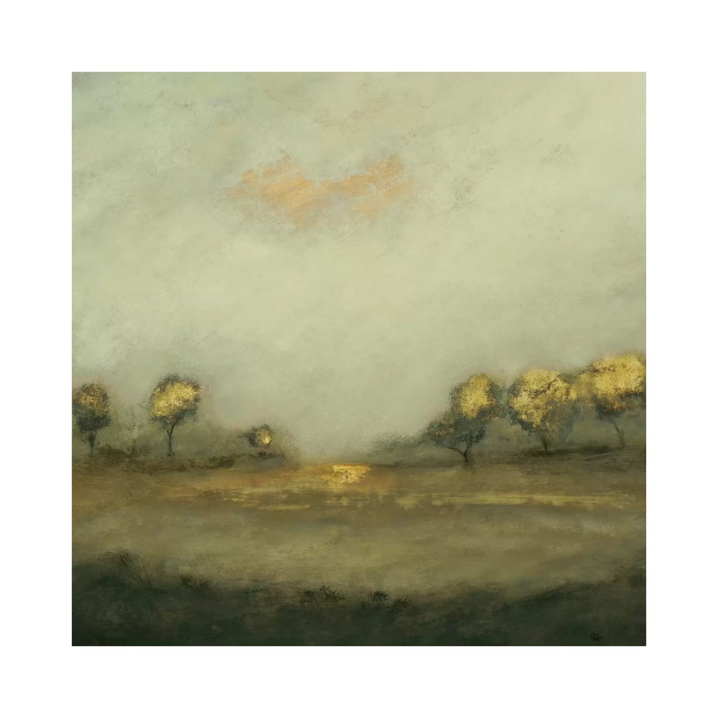 Calm Scape I by Lisa Ridgers - Wrapped Canvas Gallery-Wrapped Canvas Giclée, 45.72 cm H x 45.72 cm W x 1.91 cm D