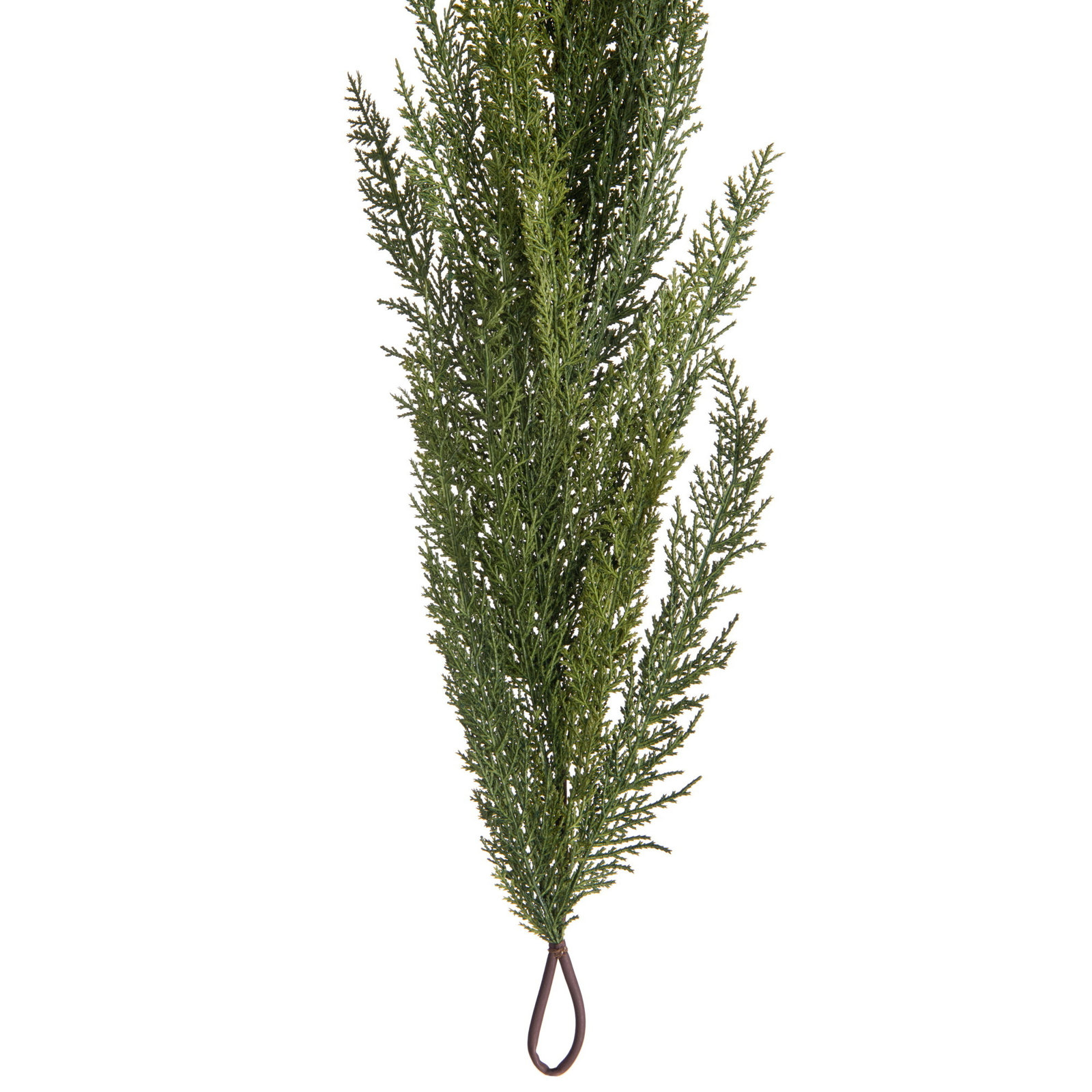  72" Green Cedar Garland. This 72" artificial green cedar garland boasts lifelike foliage, perfectly capturing the natural beauty and texture of fresh cedar, making it an ideal addition to your seasonal décor.