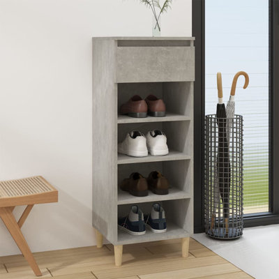 4 Pair Shoe Storage Cabinet