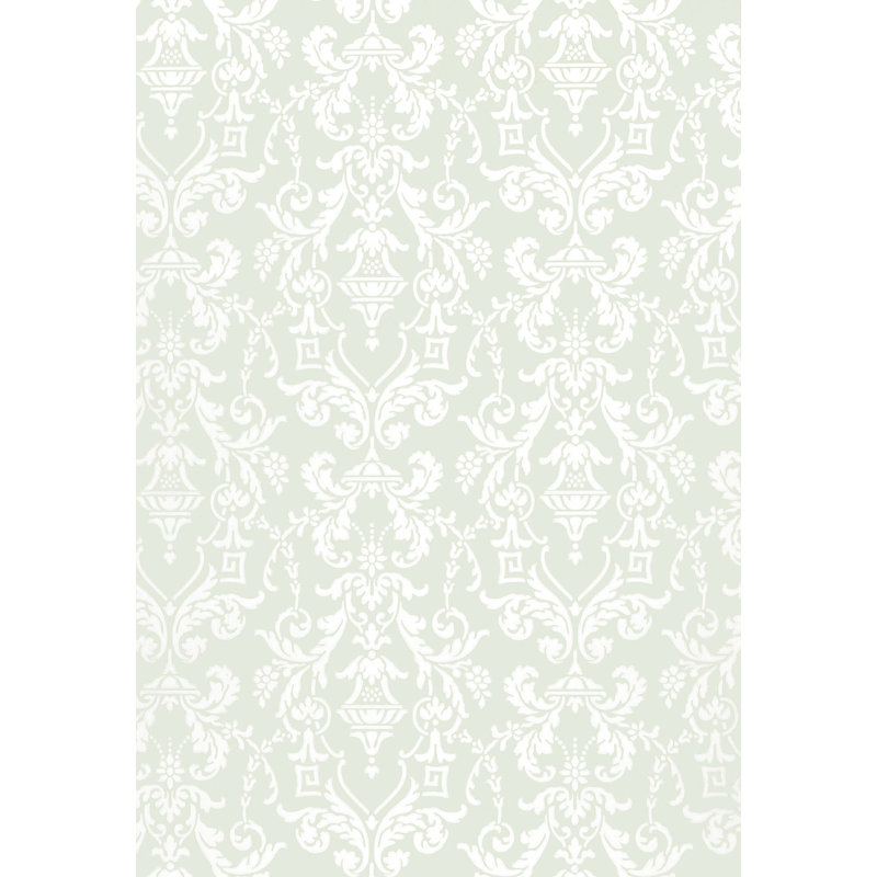Lido Damask Wallpaper, Haze