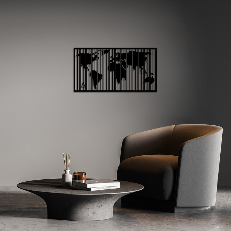 Décoration murale, H 15 po x l 28 po x P 0,59 po
