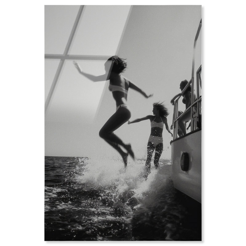 Liquid Gravity Print by Oliver Gal, 15"H x 10"W, High-Gloss Acrylic Print