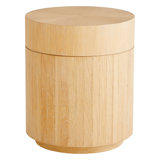 Lamu Solid Wood End Table