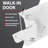 Tub'n Wall Series 30" x 60" Right Side Drain Air Jetted Bathtub in White with Smooth Shower Wall Kit-23012012-23012013