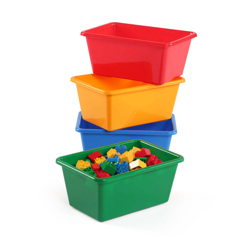 Ensemble de bacs de remplacement en plastique, Multicolore, Simple