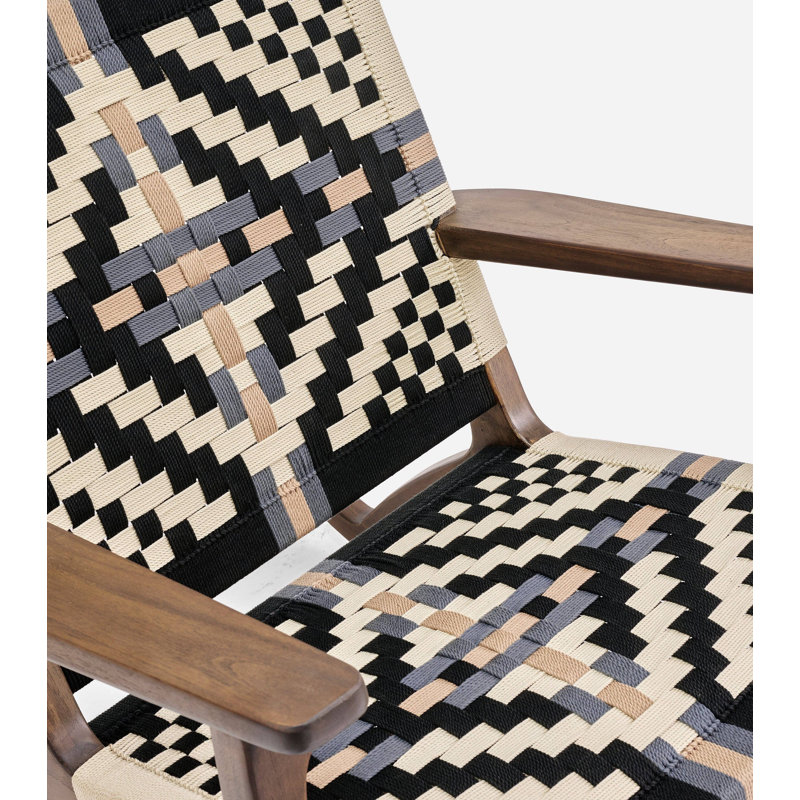 Chaise berçante Masaya, Colonial, Noyer