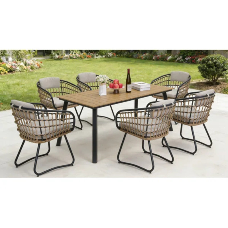 Cendro 7 Piece Dining Set