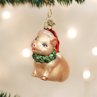 3'' Handmade Glass Animals Hanging Figurine Ornament
