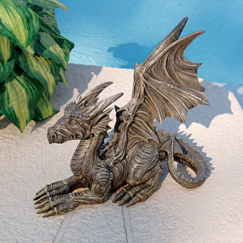 Statue gargouille Sentinels Desmond le dragon