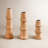 Solid Wood Tabletop Candlestick-1108457891