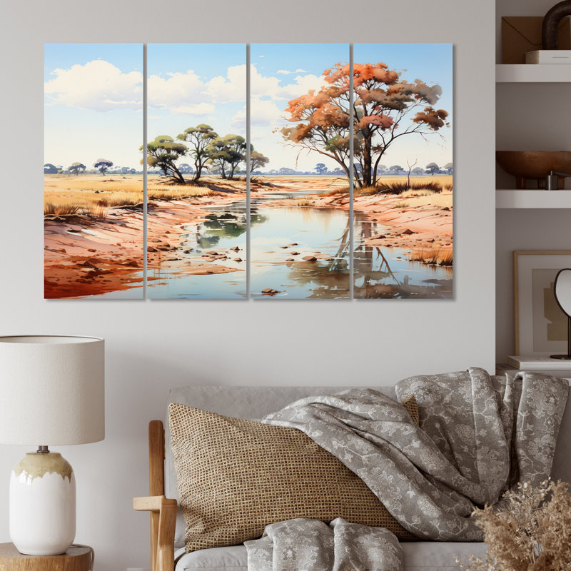 Traditional Landscape & Nature Wall Decor on Metal