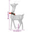 Mesh Christmas Reindeers Lighted Display Set-1870032128