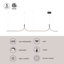 Thread 10-ft Gold dimmable LED Linear Pendant-1958493281-1958493283