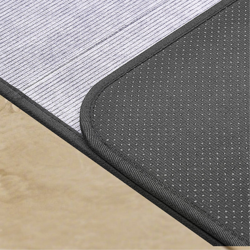 Tapis de chaise pour bureau en velours côtelé de 36 po x 48 po
