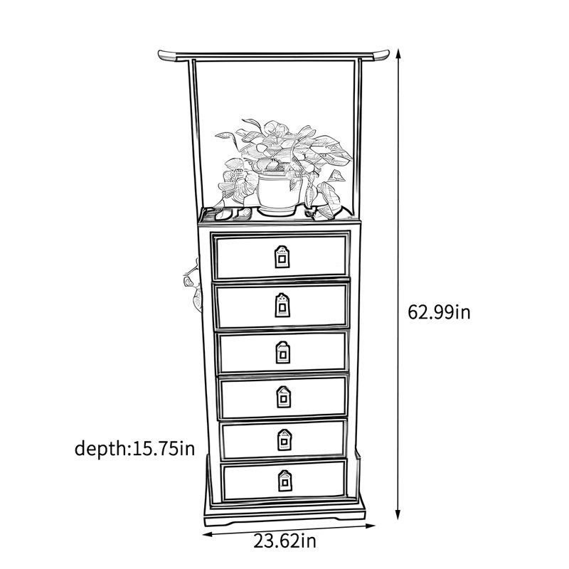 MultiLayered Coat Rack Solid Wood