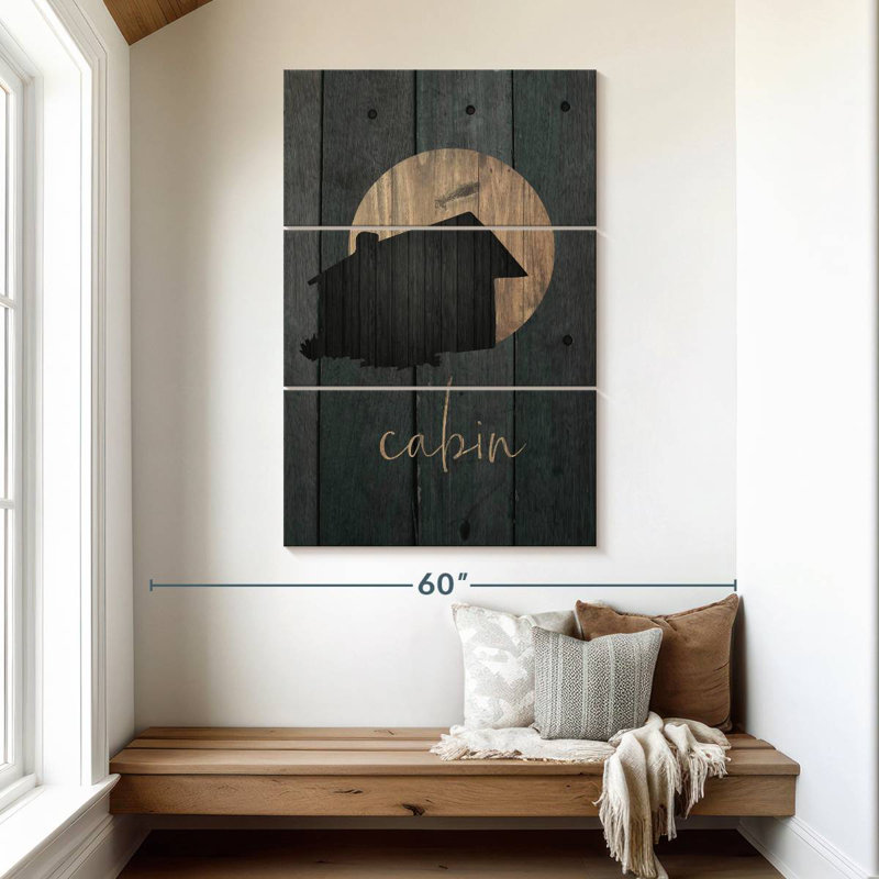 Chalet en bois Lilie Wilderness, H 50 po x l 32 po