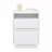 Rotatable Nightstand Table With 2 Drawers-1371068282