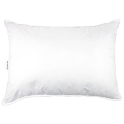 Oreiller en duvet blanc de luxe ferme