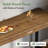 Solid Wood Bar Table, 62.99"Long Counter Height Bar Table For Kitchen Or Home Bar-411292759